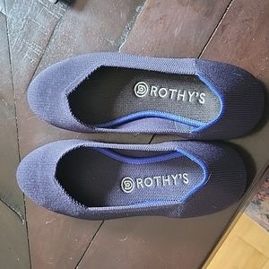 Rothy's Navy Blue 8.5 flats
